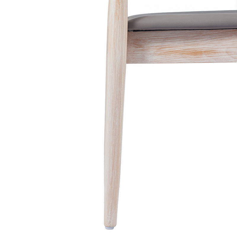 WH/BGE Vinyl Seat Dining Chair