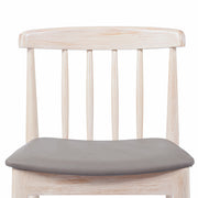 WH/BGE Vinyl Seat Dining Chair