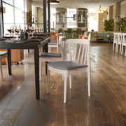 WH/BGE Vinyl Seat Dining Chair