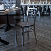 Clear Ladder Chair-Wal Seat