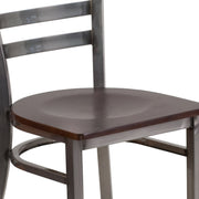 Clear Ladder Chair-Wal Seat