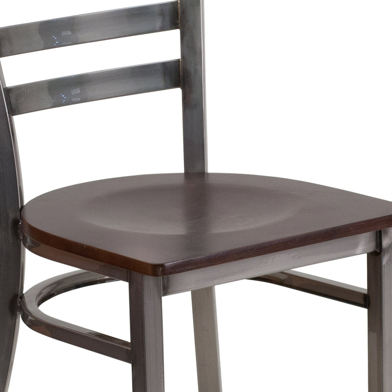 Clear Ladder Chair-Wal Seat
