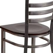 Clear Ladder Chair-Wal Seat