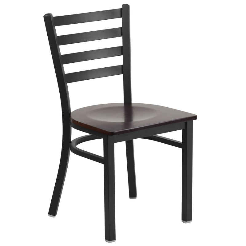 Black Ladder Chair-Wal Seat