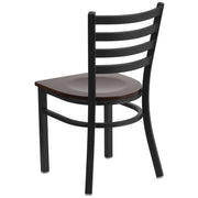 Black Ladder Chair-Wal Seat