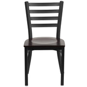 Black Ladder Chair-Wal Seat