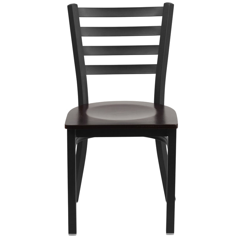Black Ladder Chair-Wal Seat