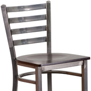 Clear Ladder Stool-Wal Seat