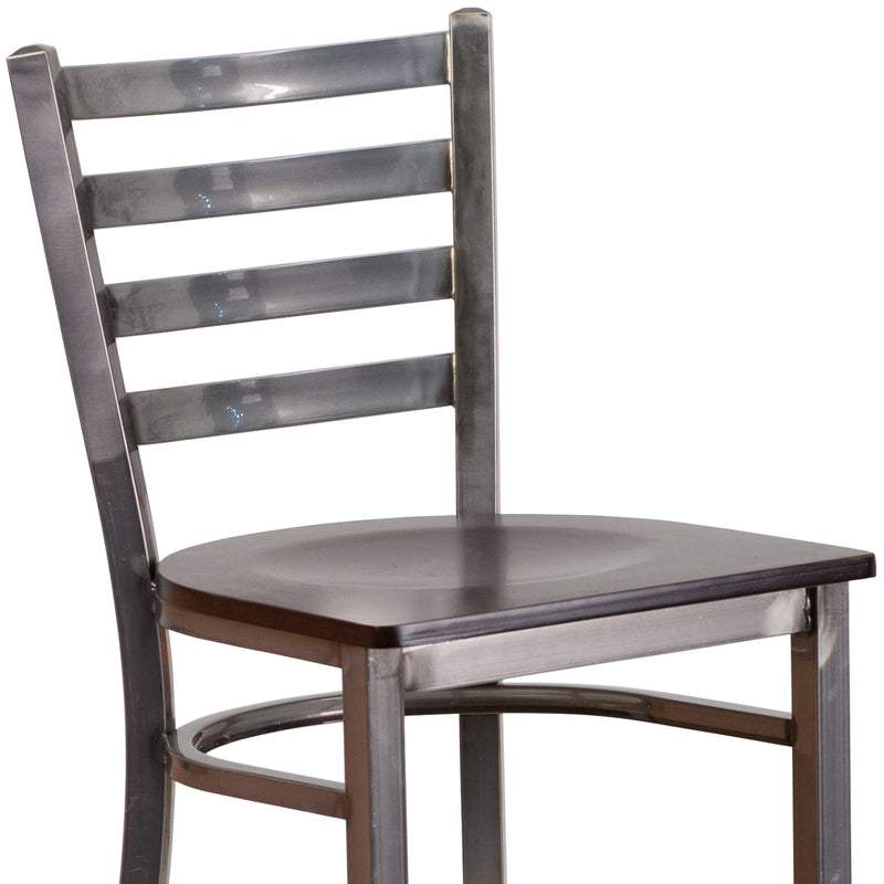 Clear Ladder Stool-Wal Seat