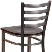 Clear Ladder Stool-Wal Seat