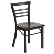 Black Ladder Chair-Wal Seat