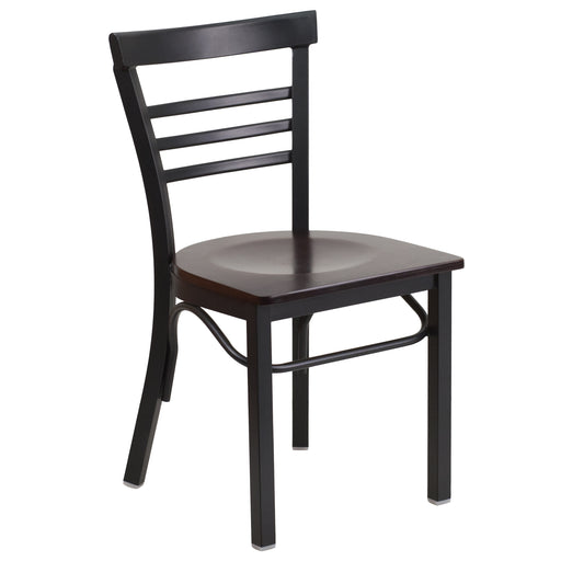 Black Ladder Chair-Wal Seat