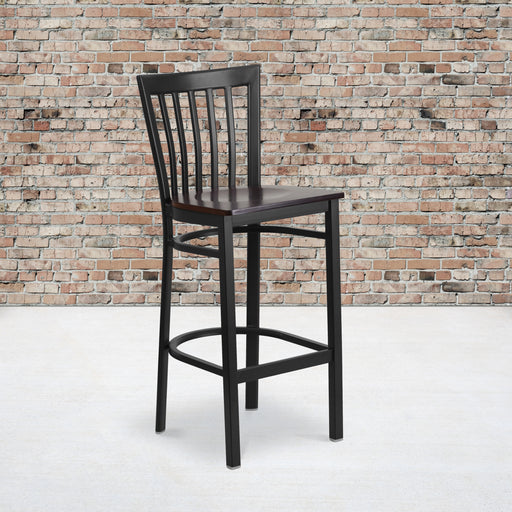 Black School Stool-Wal Seat