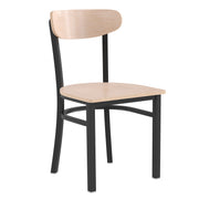 Natural Wood Seat Dining Chair