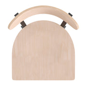 Natural Wood Seat Dining Chair