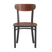 Walnut Wood Seat Dining Chair
