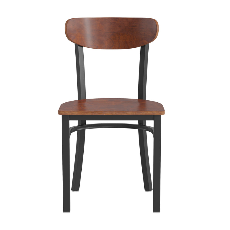 Walnut Wood Seat Dining Chair