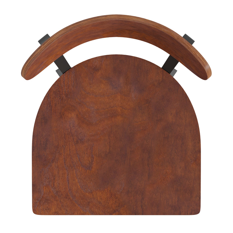 Walnut Wood Seat Dining Chair
