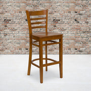 Cherry Wood Stool
