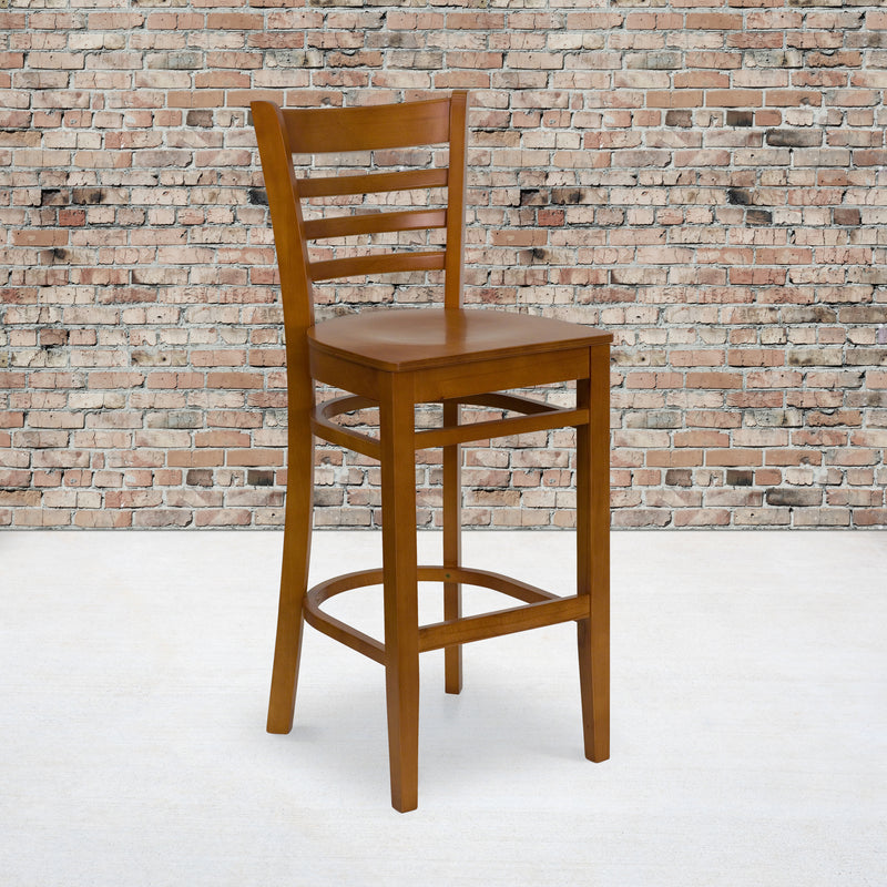 Cherry Wood Stool