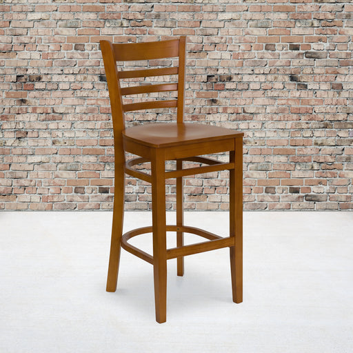 Cherry Wood Stool