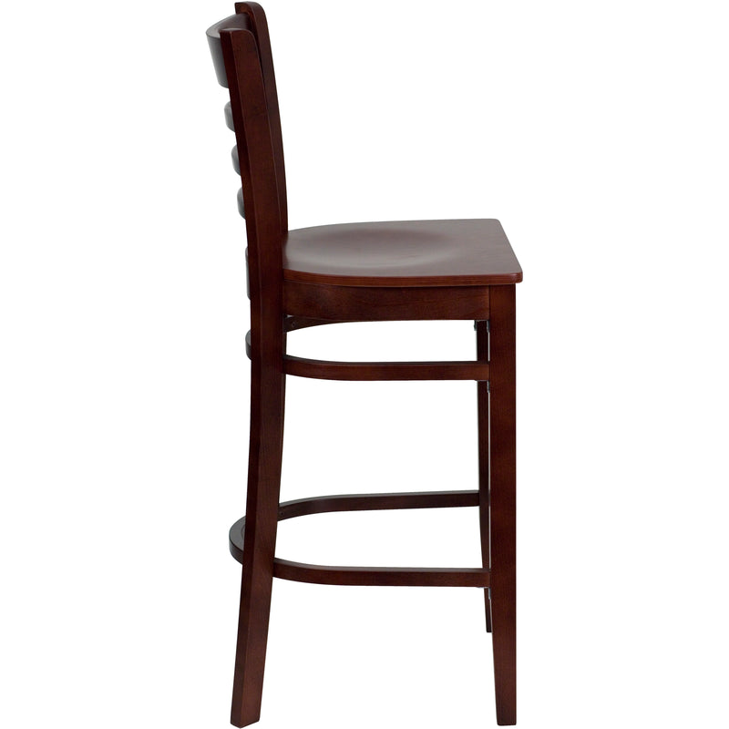 Mahogany Wood Stool