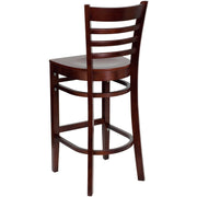 Mahogany Wood Stool