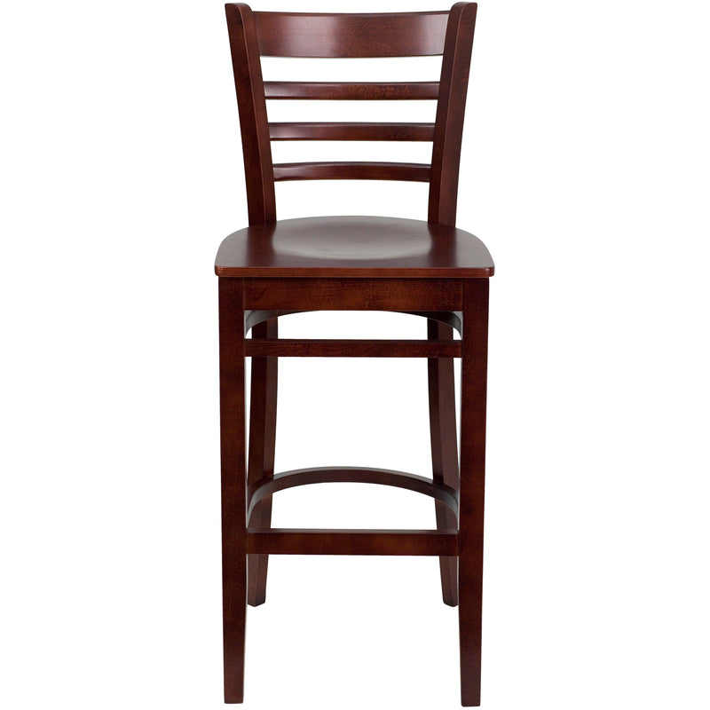 Mahogany Wood Stool