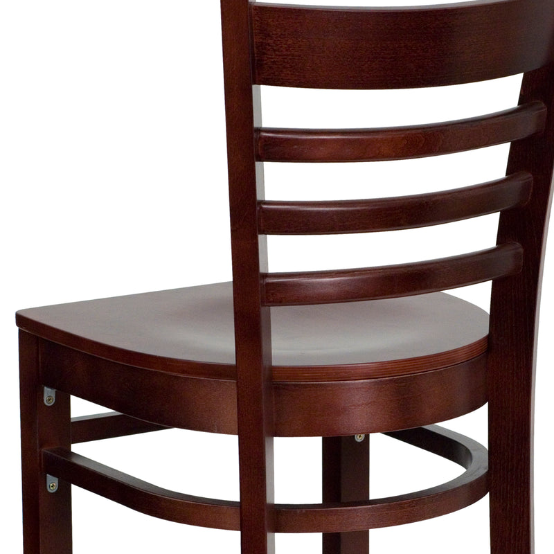 Mahogany Wood Stool