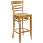 Natural Wood Stool