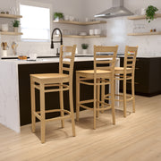 Natural Wood Stool