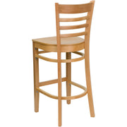 Natural Wood Stool