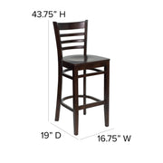 Walnut Wood Stool