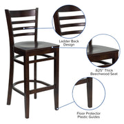 Walnut Wood Stool