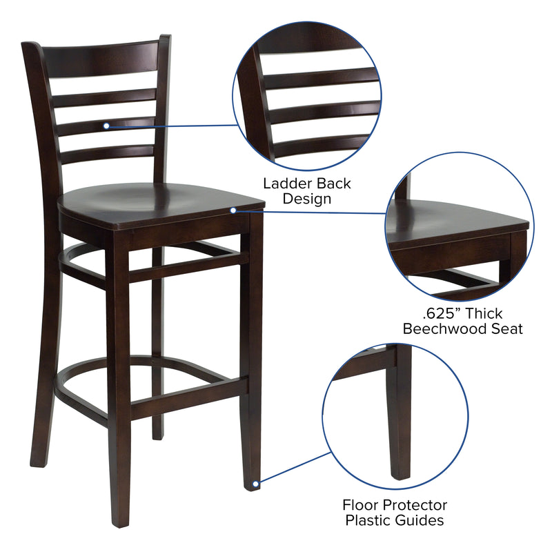 Walnut Wood Stool