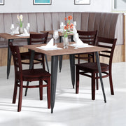 Mahogany Wood Dining Chair