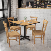 Natural Wood Dining Chair