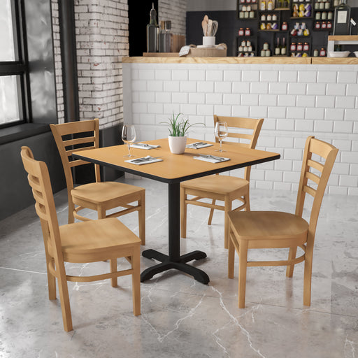 Natural Wood Dining Chair