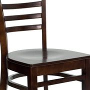Walnut Wood Dining Chair