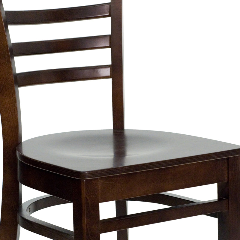 Walnut Wood Dining Chair