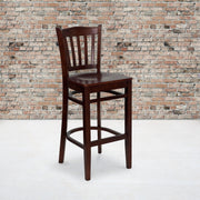 Mahogany Wood Stool