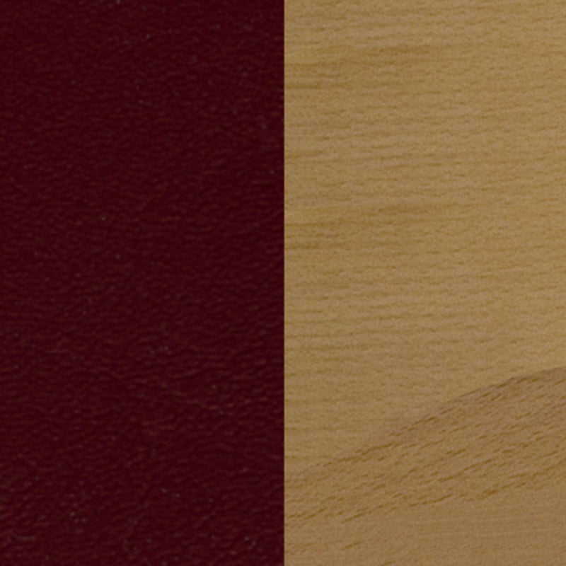 Natural Wood Stool-Burg Vinyl