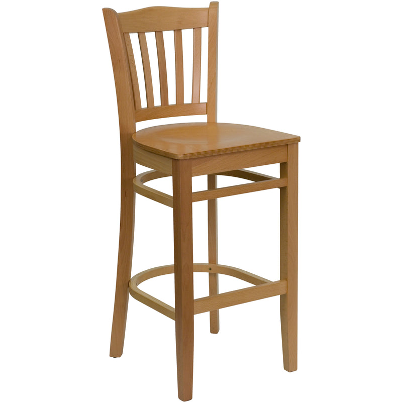 Natural Wood Stool