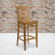 Natural Wood Stool