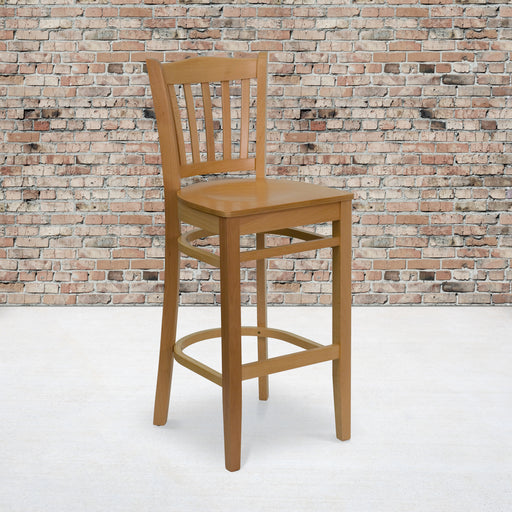 Natural Wood Stool