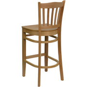 Natural Wood Stool
