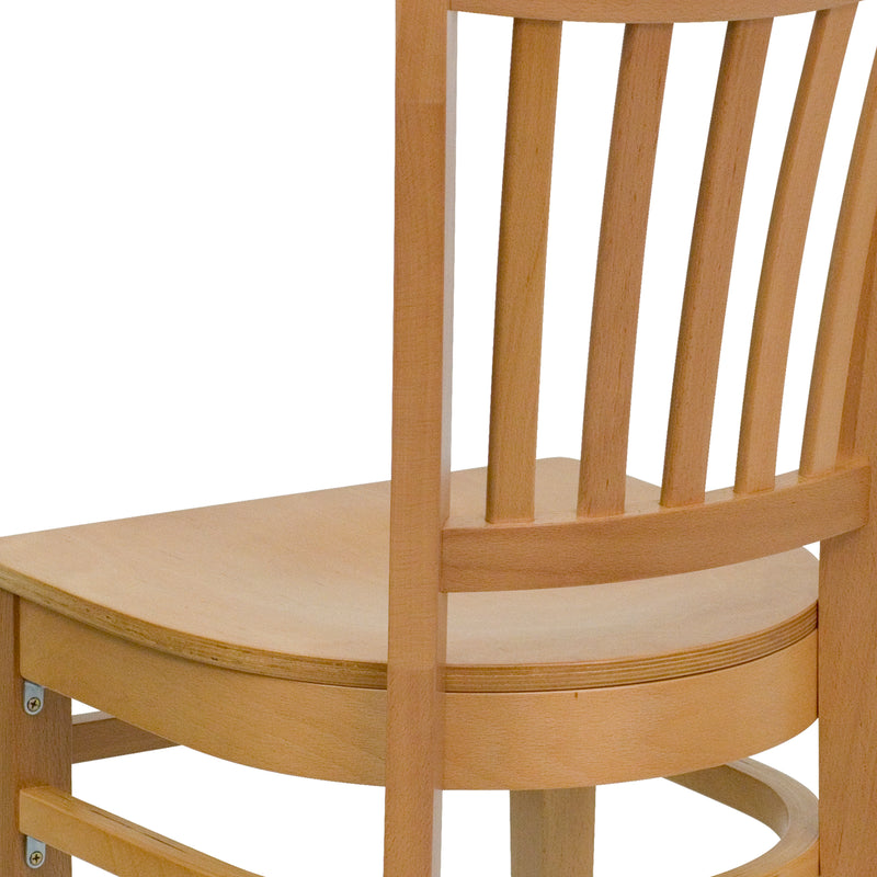 Natural Wood Dining Chair
