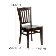 Walnut Wood Dining Chair