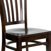 Walnut Wood Dining Chair