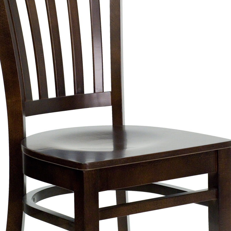 Walnut Wood Dining Chair
